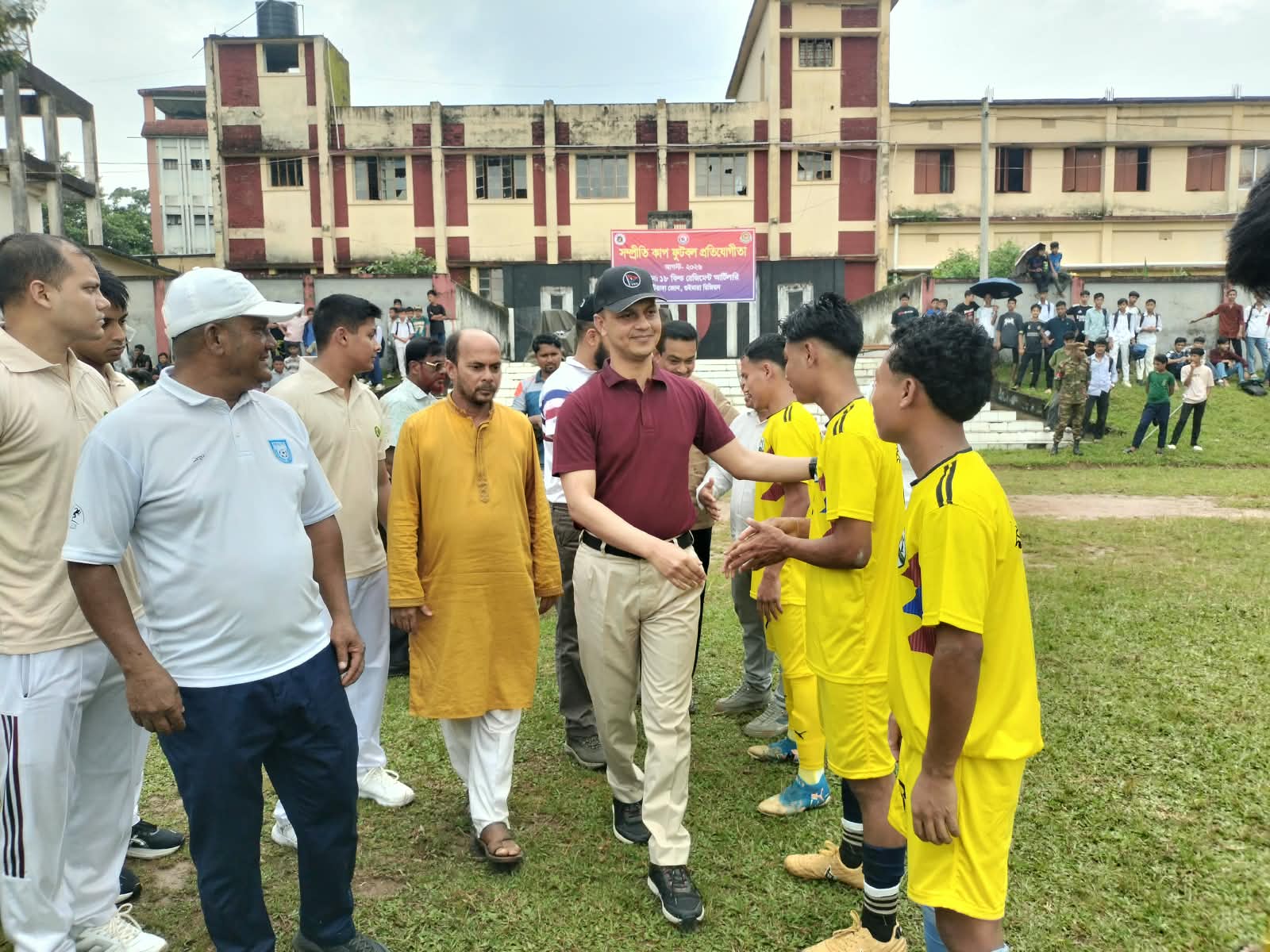 মাটিরাঙ্গায় ‘সম্প্রীতি কাপ’ ফুটবল টুর্না‌মেন্ট উদ্বোধন
